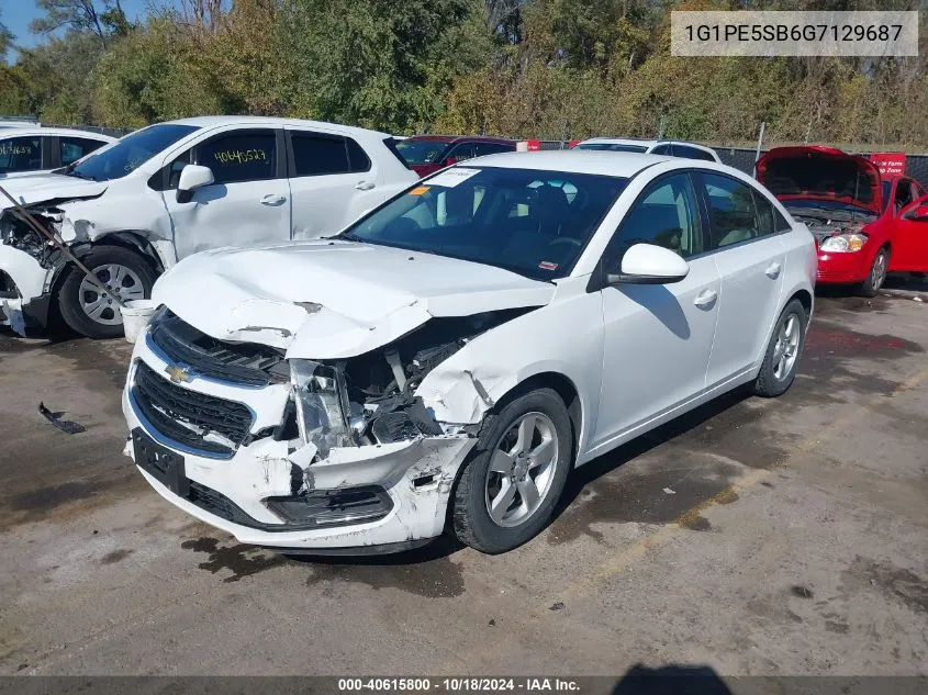 2016 Chevrolet Cruze Limited 1Lt Auto VIN: 1G1PE5SB6G7129687 Lot: 40615800