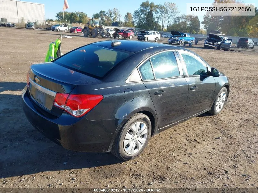 1G1PC5SH5G7212666 2016 Chevrolet Cruze Limited Ls