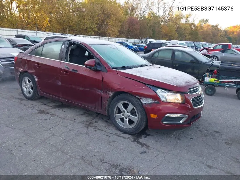 2016 Chevrolet Cruze Limited 1Lt Auto VIN: 1G1PE5SB3G7145376 Lot: 40621078