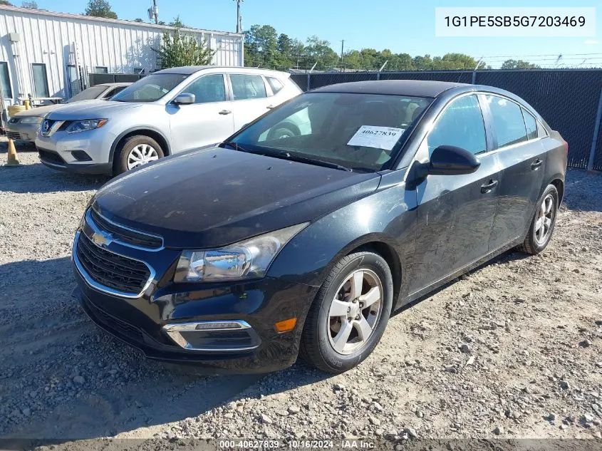 2016 Chevrolet Cruze Limited 1Lt Auto VIN: 1G1PE5SB5G7203469 Lot: 40627839