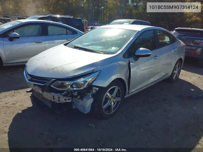 1G1BC5SM9G7314124 2016 Chevrolet Cruze Ls Auto