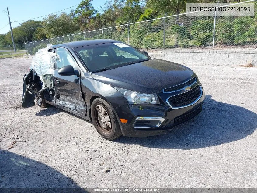 1G1PC5SH0G7214695 2016 Chevrolet Cruze Limited Ls Auto