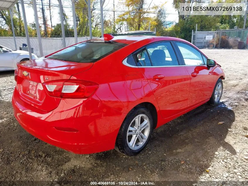 2016 Chevrolet Cruze Lt Auto VIN: 1G1BE5SMXG7269138 Lot: 40668105