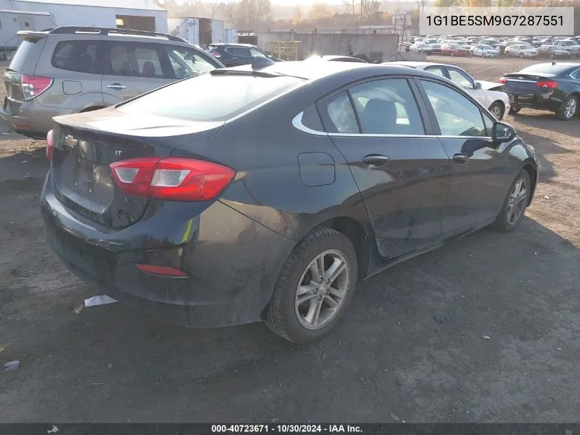 1G1BE5SM9G7287551 2016 Chevrolet Cruze Lt Auto