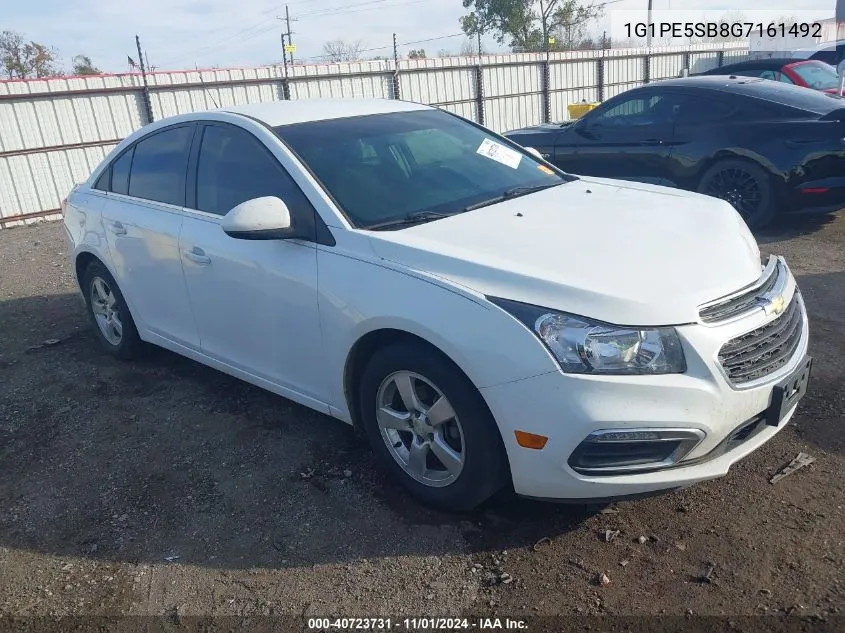 2016 Chevrolet Cruze Limited 1Lt Auto VIN: 1G1PE5SB8G7161492 Lot: 40723731