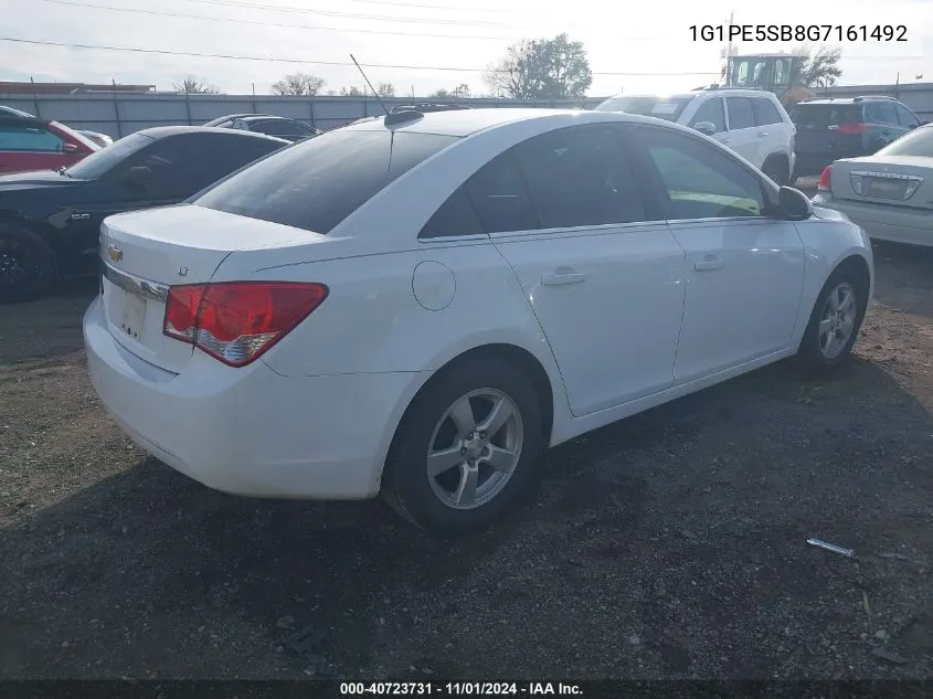 2016 Chevrolet Cruze Limited 1Lt Auto VIN: 1G1PE5SB8G7161492 Lot: 40723731