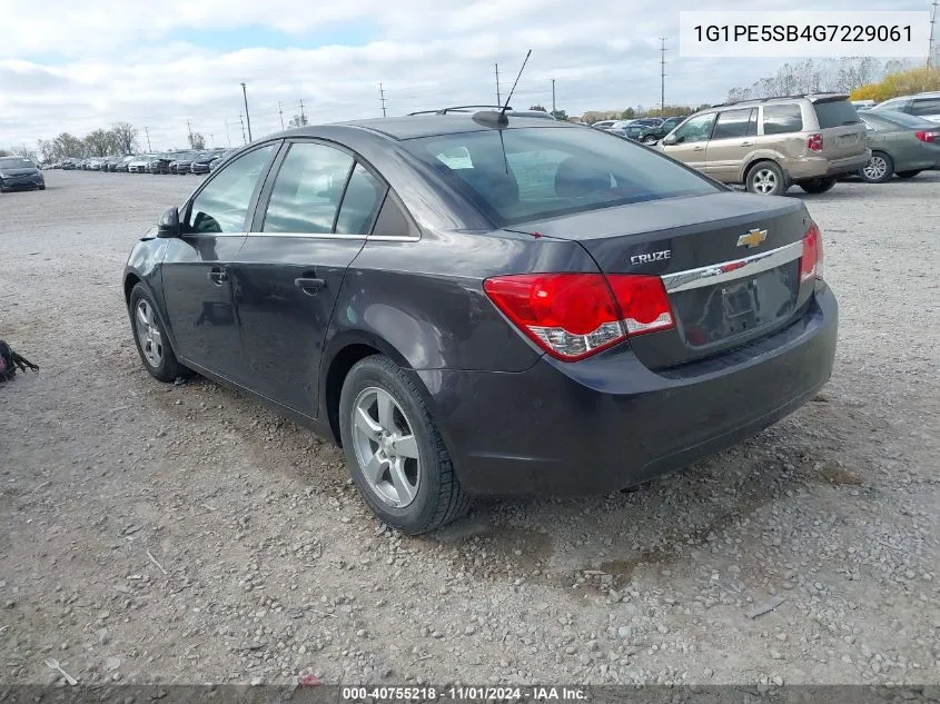 1G1PE5SB4G7229061 2016 Chevrolet Cruze Limited 1Lt Auto