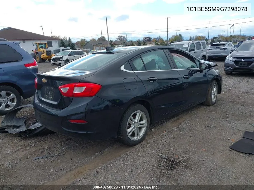 2016 Chevrolet Cruze Lt Auto VIN: 1G1BE5SM9G7298078 Lot: 40758029