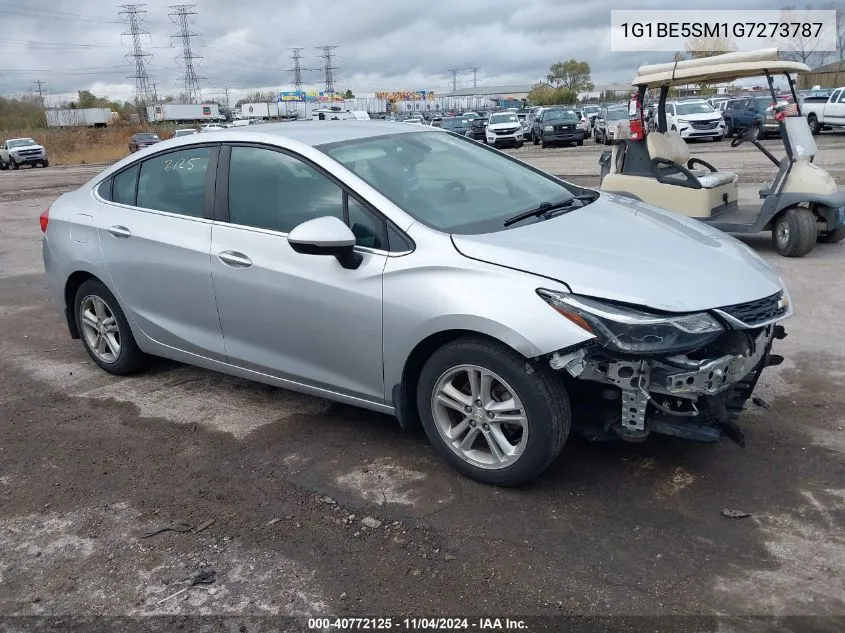 2016 Chevrolet Cruze Lt Auto VIN: 1G1BE5SM1G7273787 Lot: 40772125