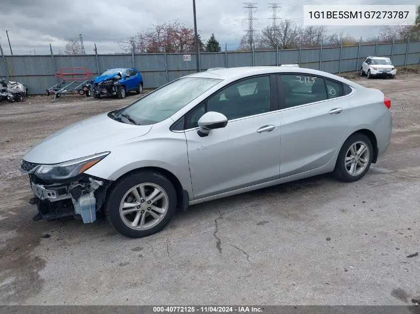 2016 Chevrolet Cruze Lt Auto VIN: 1G1BE5SM1G7273787 Lot: 40772125