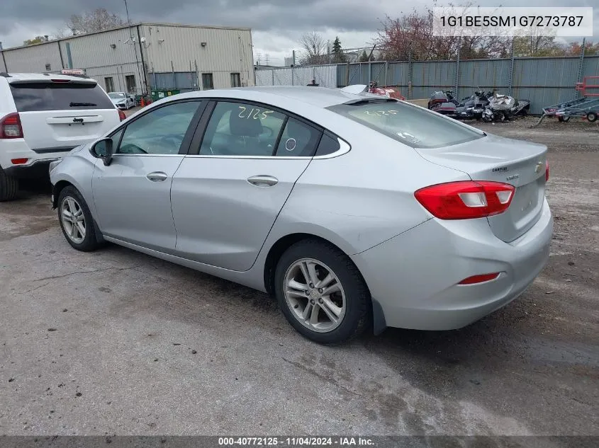 2016 Chevrolet Cruze Lt Auto VIN: 1G1BE5SM1G7273787 Lot: 40772125