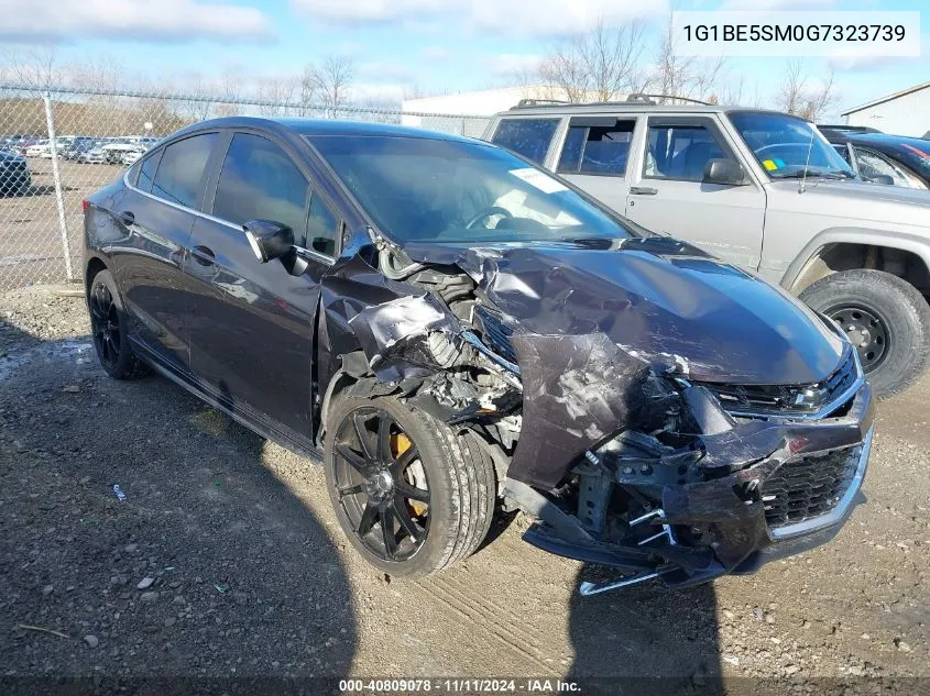 2016 Chevrolet Cruze Lt Auto VIN: 1G1BE5SM0G7323739 Lot: 40809078