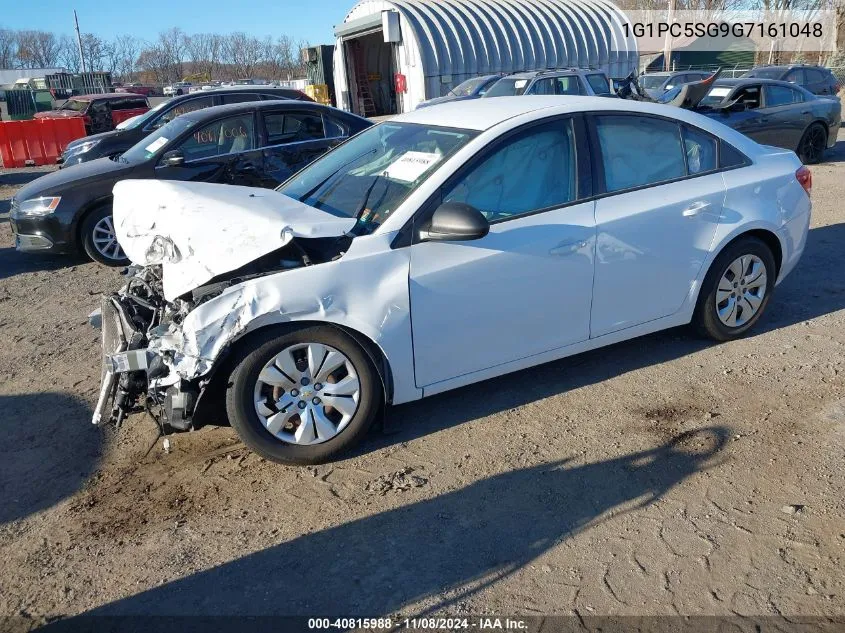 2016 Chevrolet Cruze Limited Ls Auto VIN: 1G1PC5SG9G7161048 Lot: 40815988