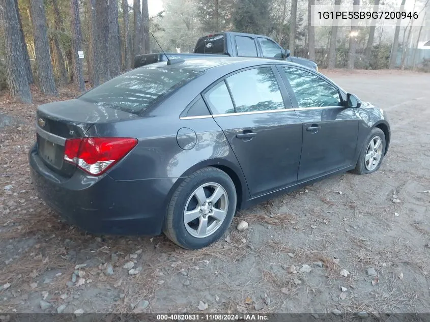 2016 Chevrolet Cruze Limited 1Lt Auto VIN: 1G1PE5SB9G7200946 Lot: 40820831