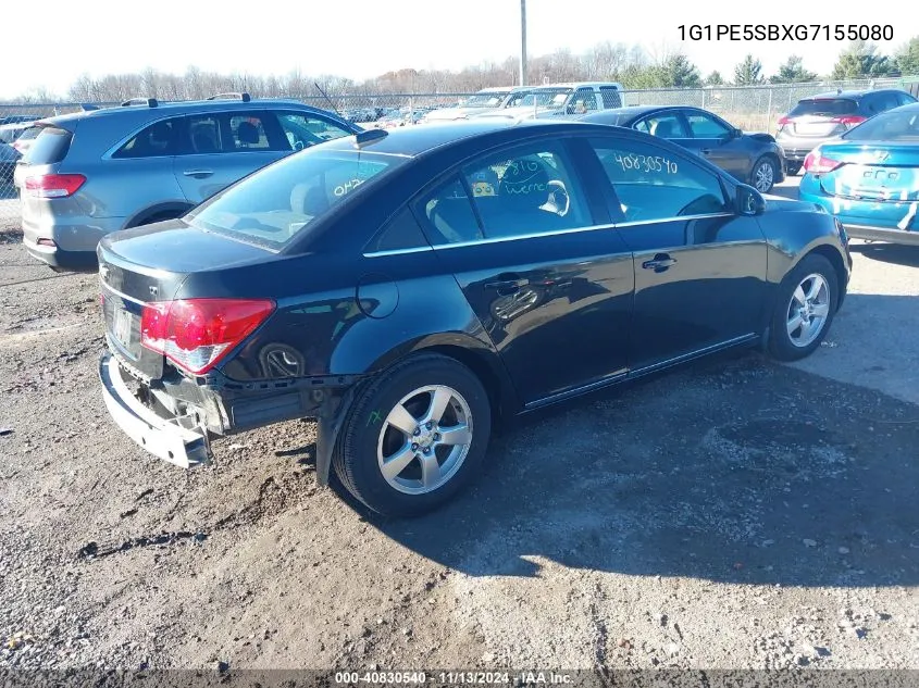 1G1PE5SBXG7155080 2016 Chevrolet Cruze Limited 1Lt Auto