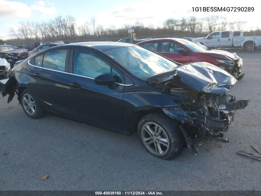 2016 Chevrolet Cruze Lt Auto VIN: 1G1BE5SM4G7290289 Lot: 40839160