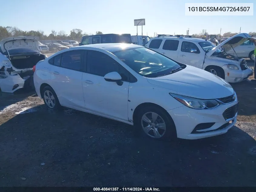 2016 Chevrolet Cruze Ls Auto VIN: 1G1BC5SM4G7264507 Lot: 40841357