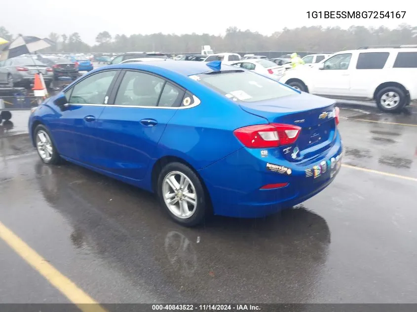 2016 Chevrolet Cruze Lt Auto VIN: 1G1BE5SM8G7254167 Lot: 40843522