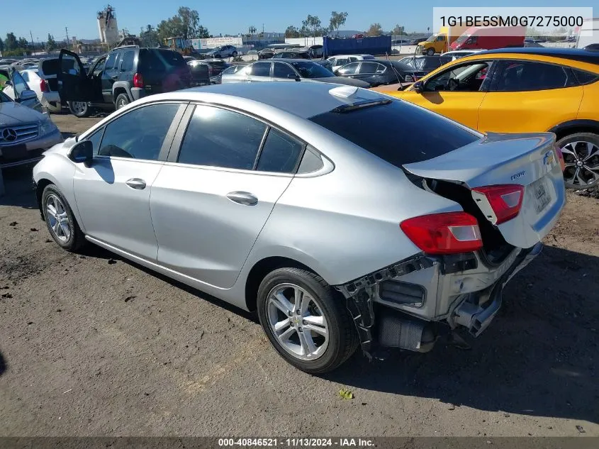 1G1BE5SM0G7275000 2016 Chevrolet Cruze Lt Auto