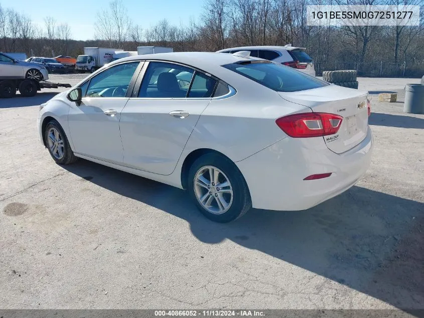 2016 Chevrolet Cruze Lt Auto VIN: 1G1BE5SM0G7251277 Lot: 40866052