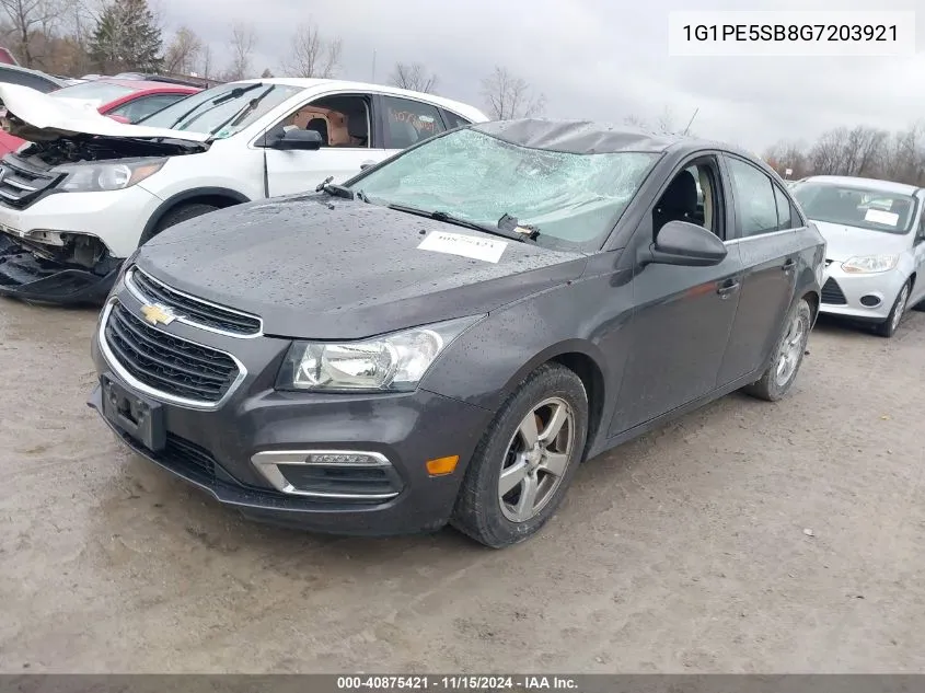 2016 Chevrolet Cruze Limited 1Lt Auto VIN: 1G1PE5SB8G7203921 Lot: 40875421