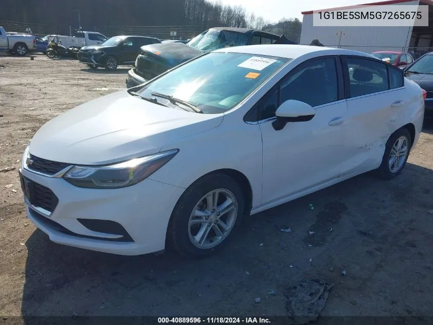 2016 Chevrolet Cruze Lt Auto VIN: 1G1BE5SM5G7265675 Lot: 40889596