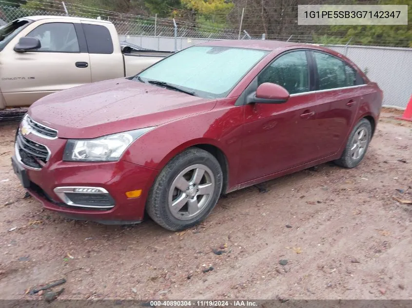 1G1PE5SB3G7142347 2016 Chevrolet Cruze Limited 1Lt Auto