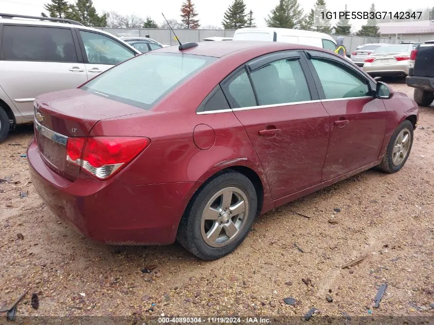 1G1PE5SB3G7142347 2016 Chevrolet Cruze Limited 1Lt Auto