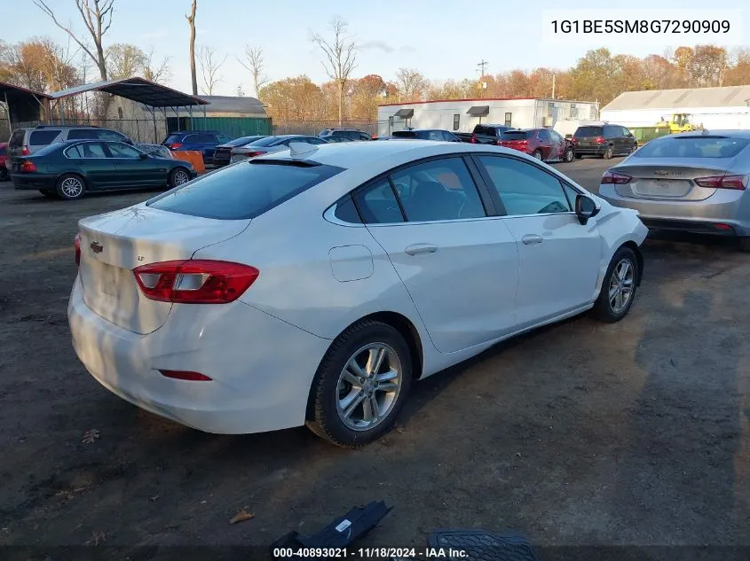 2016 Chevrolet Cruze Lt Auto VIN: 1G1BE5SM8G7290909 Lot: 40893021