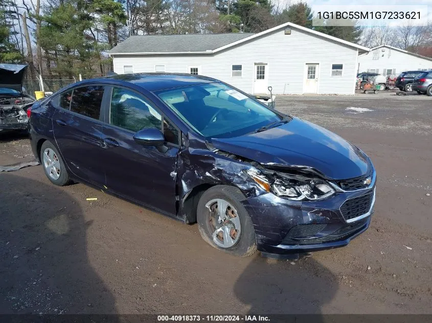 2016 Chevrolet Cruze Ls Auto VIN: 1G1BC5SM1G7233621 Lot: 40918373