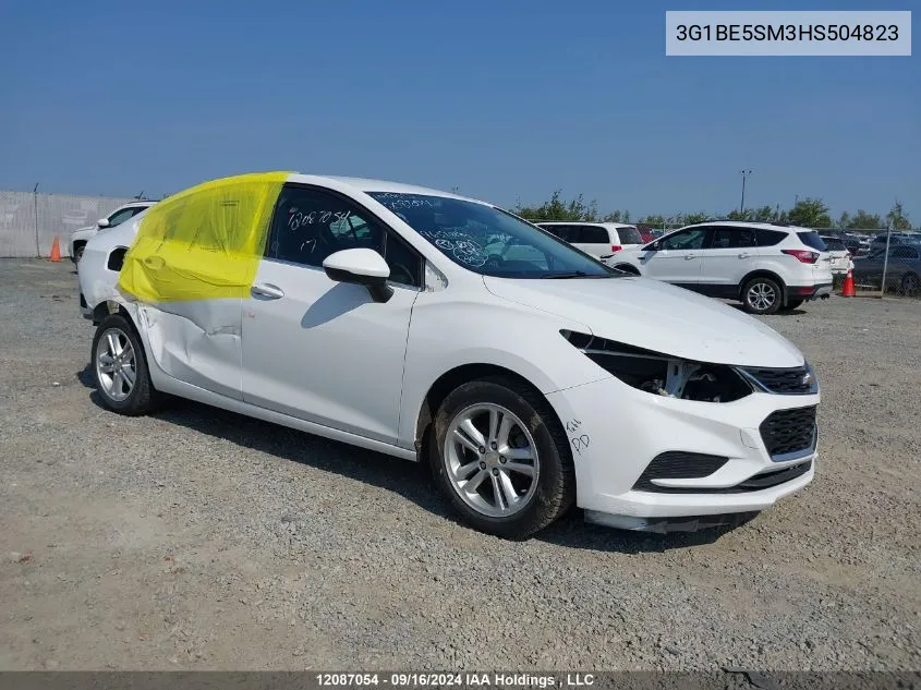 2017 Chevrolet Cruze VIN: 3G1BE5SM3HS504823 Lot: 12087054