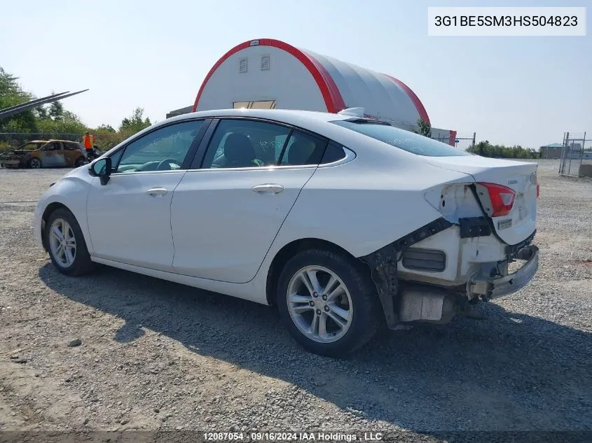 2017 Chevrolet Cruze VIN: 3G1BE5SM3HS504823 Lot: 12087054