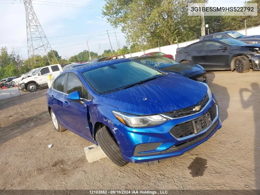 3G1BE5SM9HS522792 2017 Chevrolet Cruze