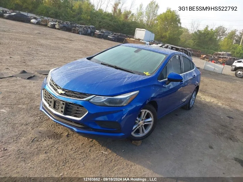 3G1BE5SM9HS522792 2017 Chevrolet Cruze