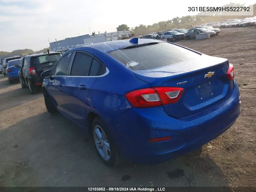 3G1BE5SM9HS522792 2017 Chevrolet Cruze