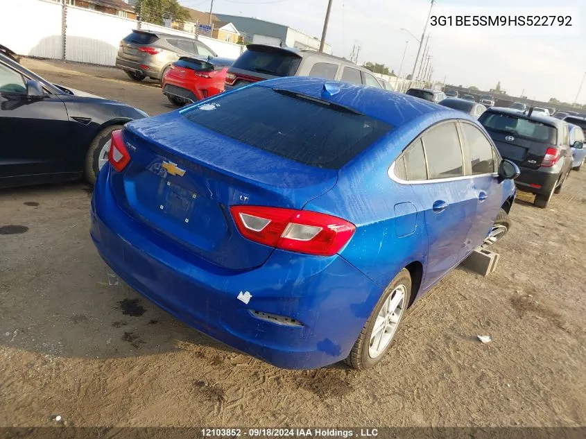 3G1BE5SM9HS522792 2017 Chevrolet Cruze