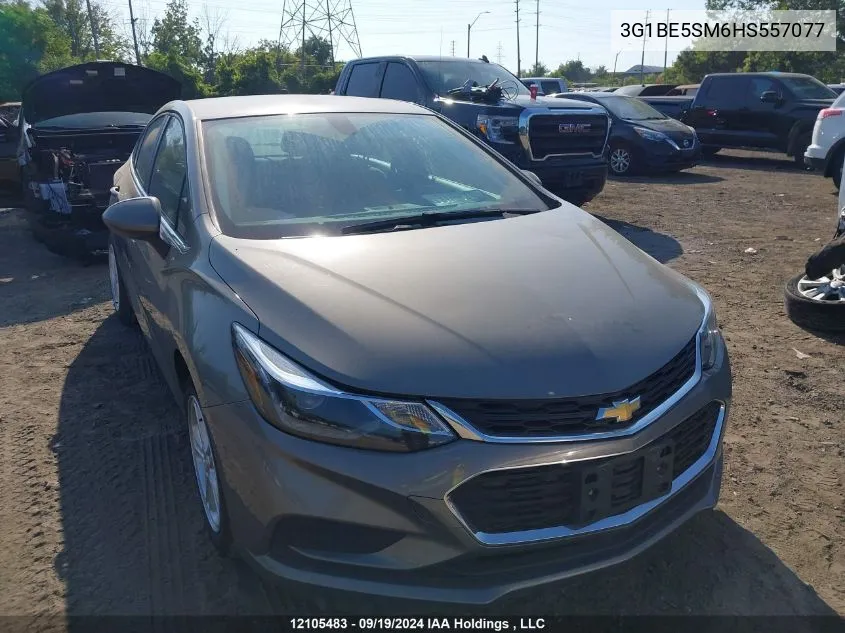 2017 Chevrolet Cruze Lt VIN: 3G1BE5SM6HS557077 Lot: 12105483