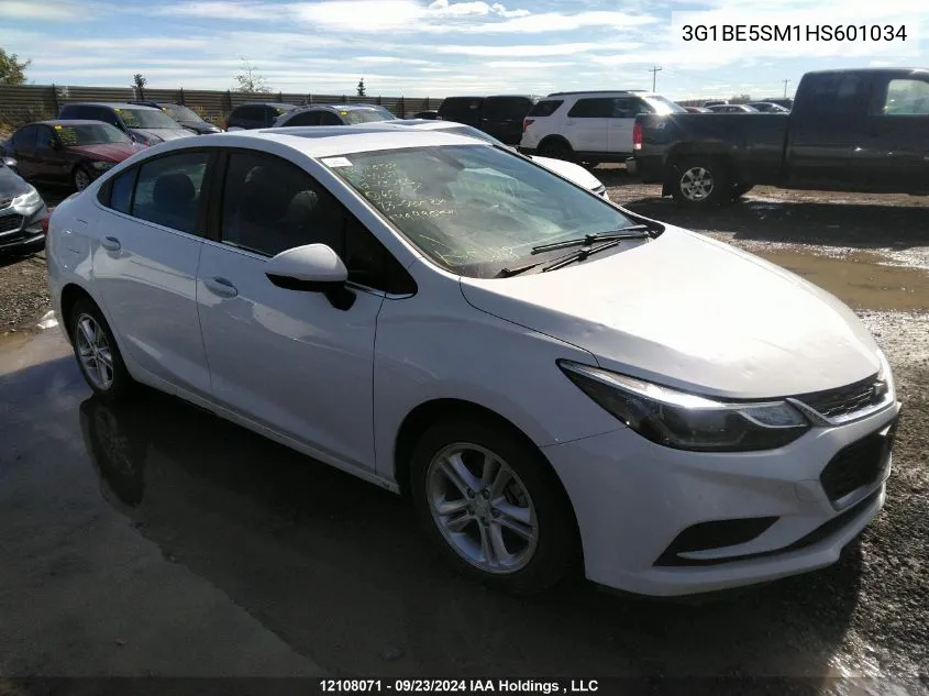 2017 Chevrolet Cruze VIN: 3G1BE5SM1HS601034 Lot: 12108071