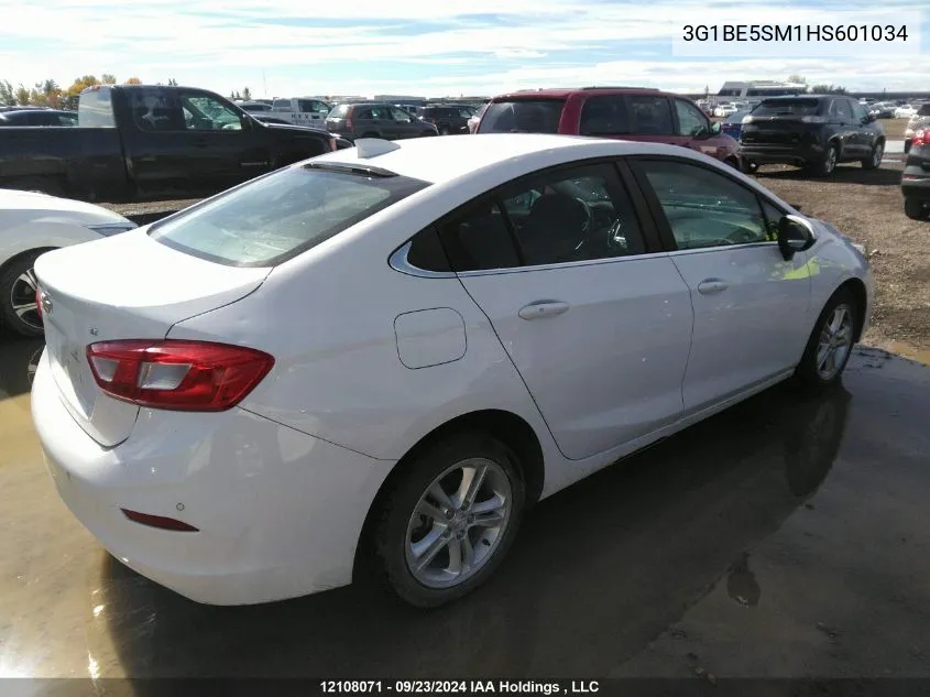 2017 Chevrolet Cruze VIN: 3G1BE5SM1HS601034 Lot: 12108071