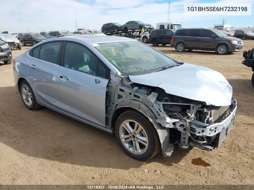 2017 Chevrolet Cruze VIN: 1G1BH5SE6H7232198 Lot: 12119303