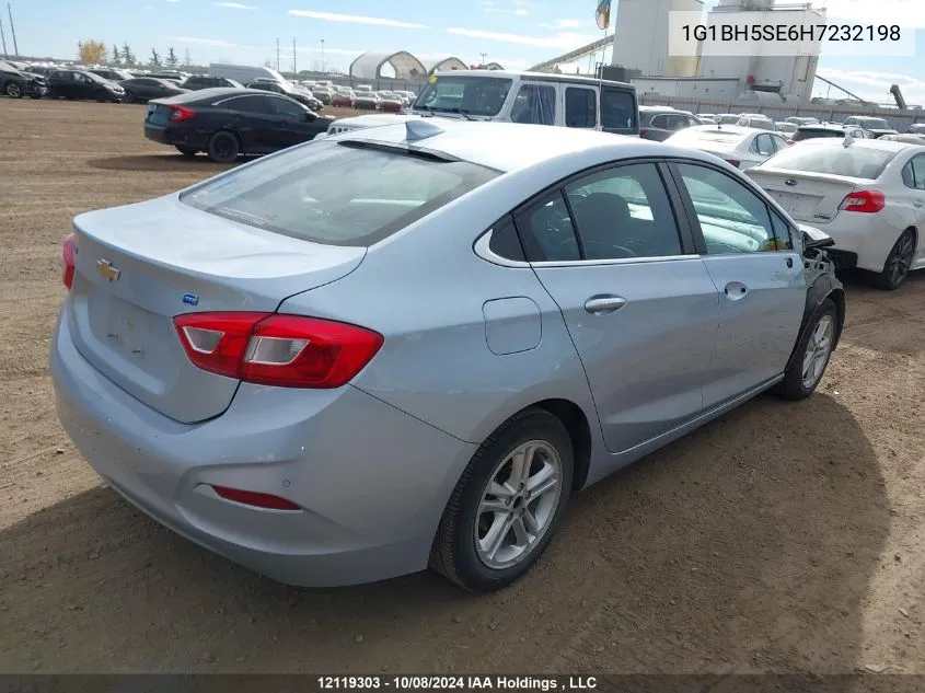 2017 Chevrolet Cruze VIN: 1G1BH5SE6H7232198 Lot: 12119303