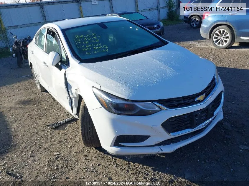 2017 Chevrolet Cruze VIN: 1G1BE5SM1H7241164 Lot: 12130157