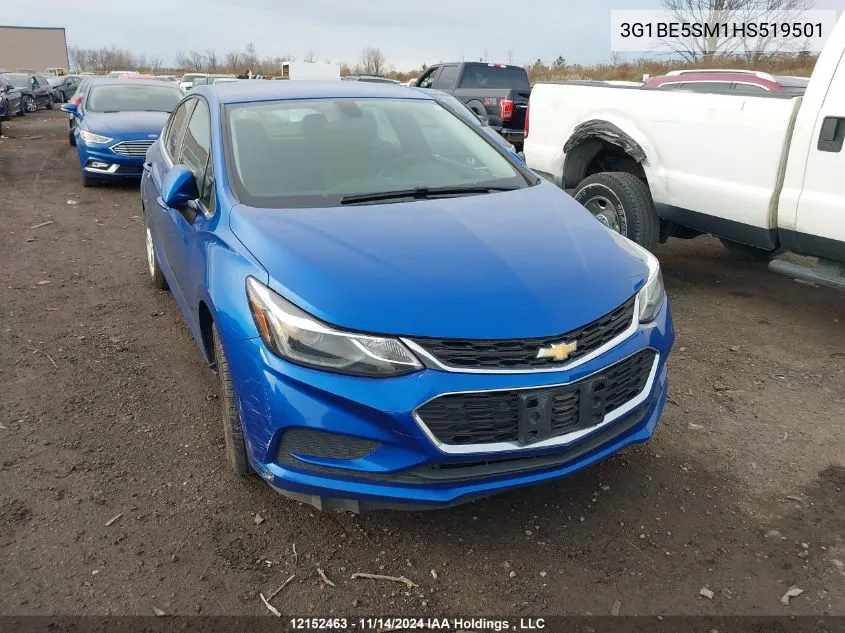 2017 Chevrolet Cruze VIN: 3G1BE5SM1HS519501 Lot: 12152463