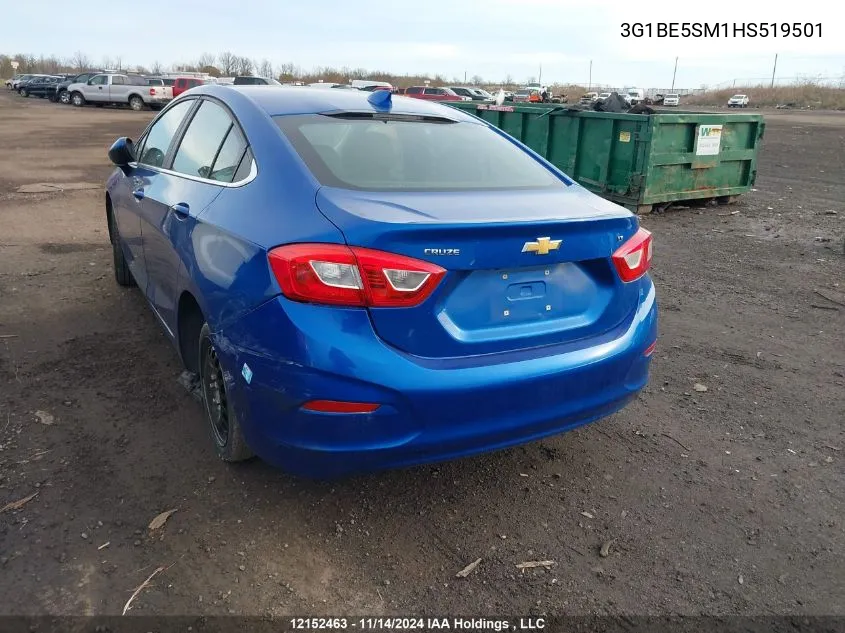 2017 Chevrolet Cruze VIN: 3G1BE5SM1HS519501 Lot: 12152463