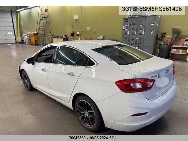 3G1BF5SM6HS561496 2017 Chevrolet Cruze Premier