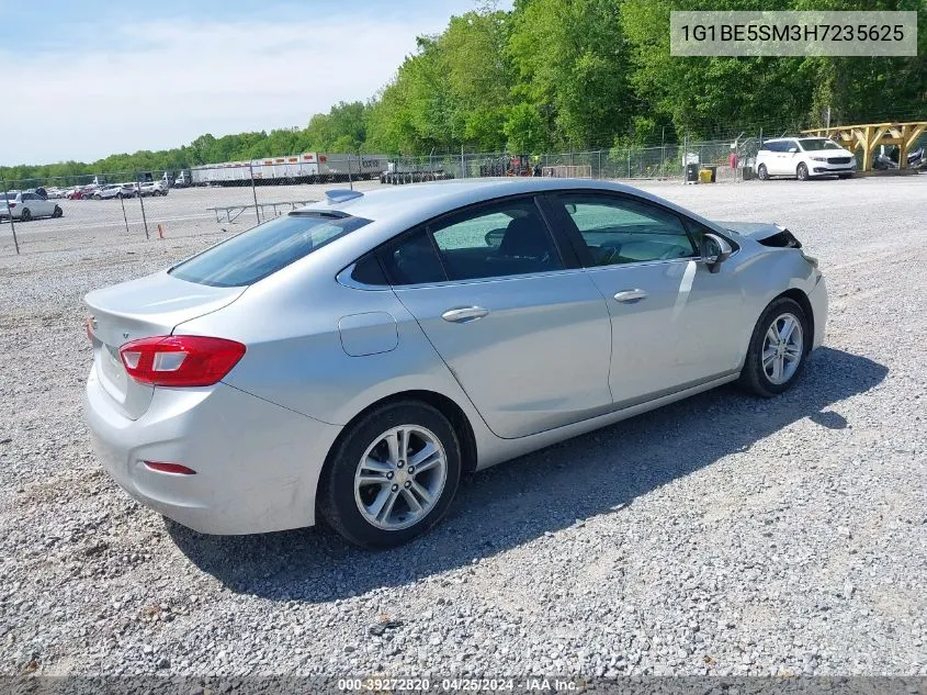 1G1BE5SM3H7235625 2017 Chevrolet Cruze Lt Auto