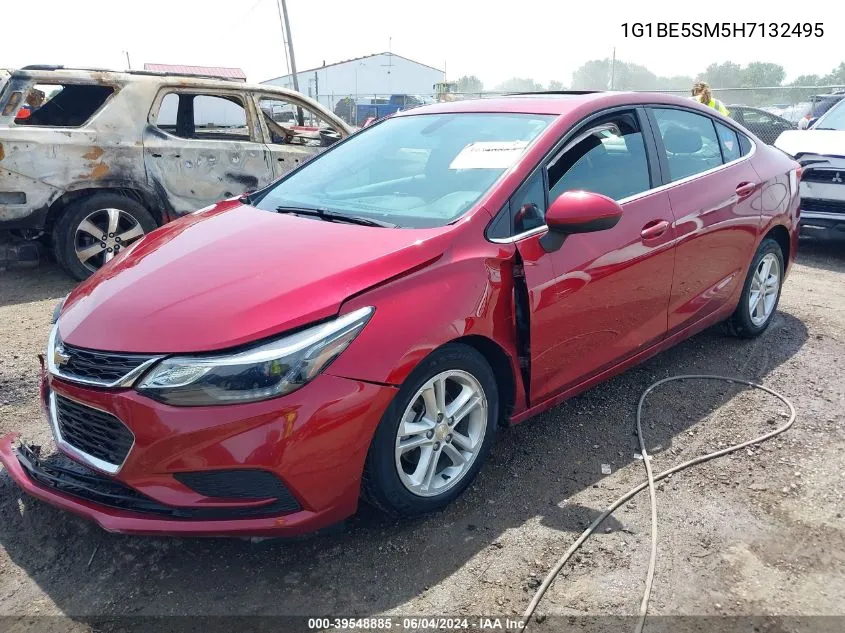 2017 Chevrolet Cruze Lt Auto VIN: 1G1BE5SM5H7132495 Lot: 39548885