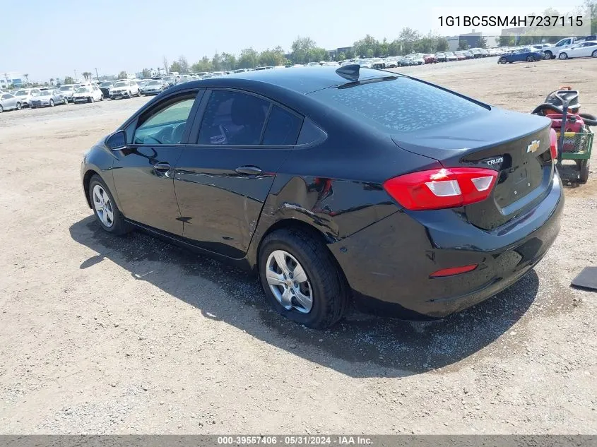 1G1BC5SM4H7237115 2017 Chevrolet Cruze Ls Auto