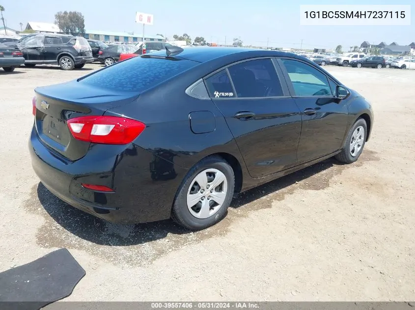 1G1BC5SM4H7237115 2017 Chevrolet Cruze Ls Auto