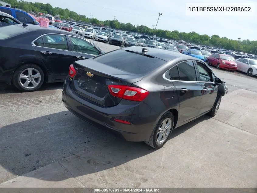 1G1BE5SMXH7208602 2017 Chevrolet Cruze Lt Auto